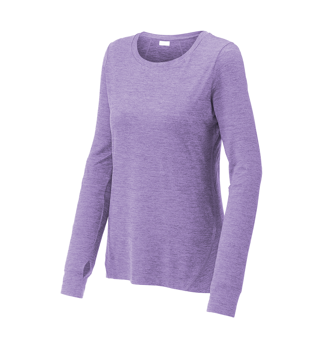 SPORT-TEK Custom Ladies Exchange 1.5 Long Sleeve Crew