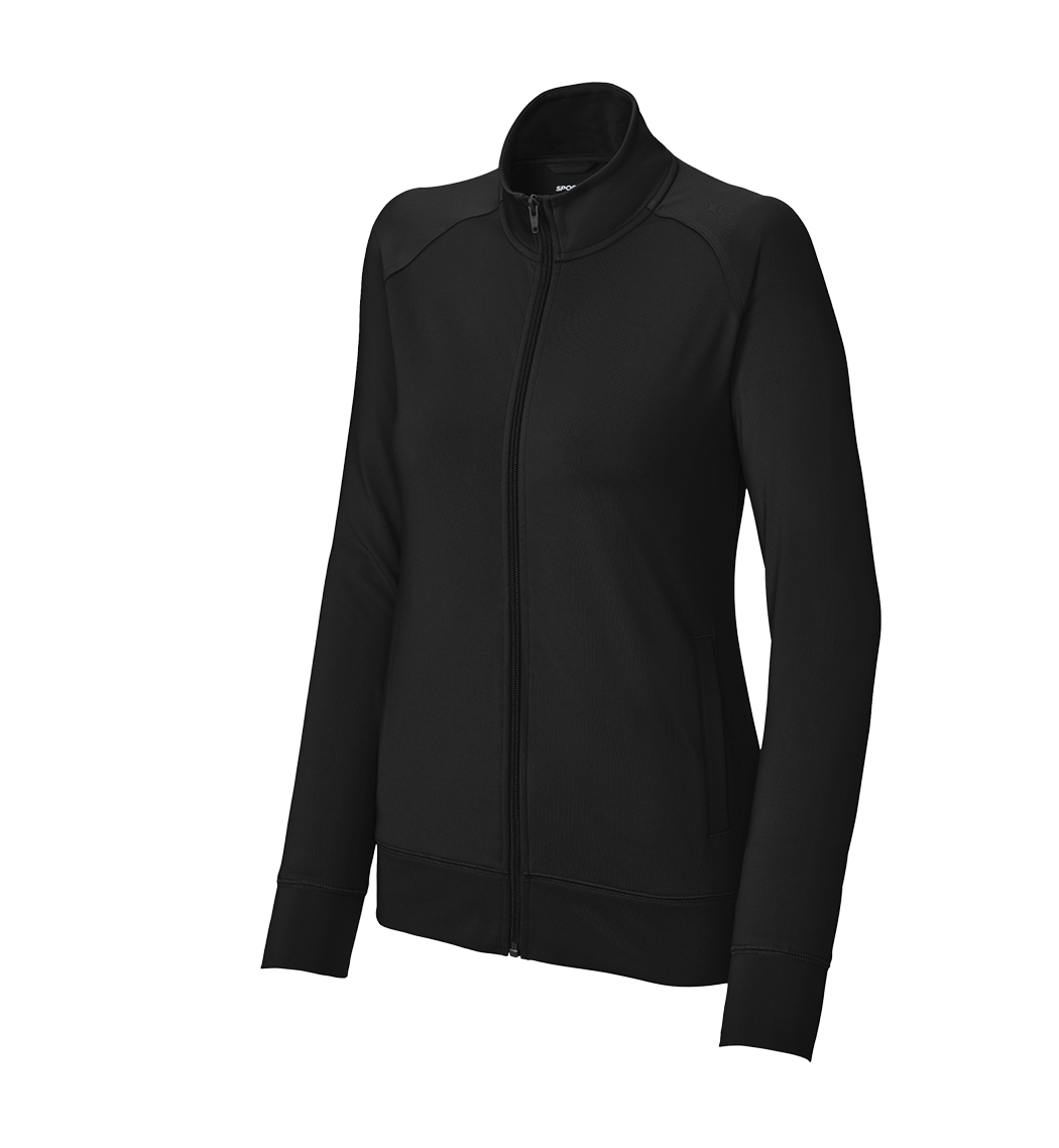 SPORT-TEK Custom Ladies Sport-Wick Stretch Full-Zip Cadet Jacket