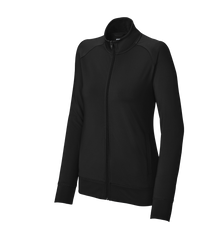 SPORT-TEK Custom Ladies Sport-Wick Stretch Full-Zip Cadet Jacket