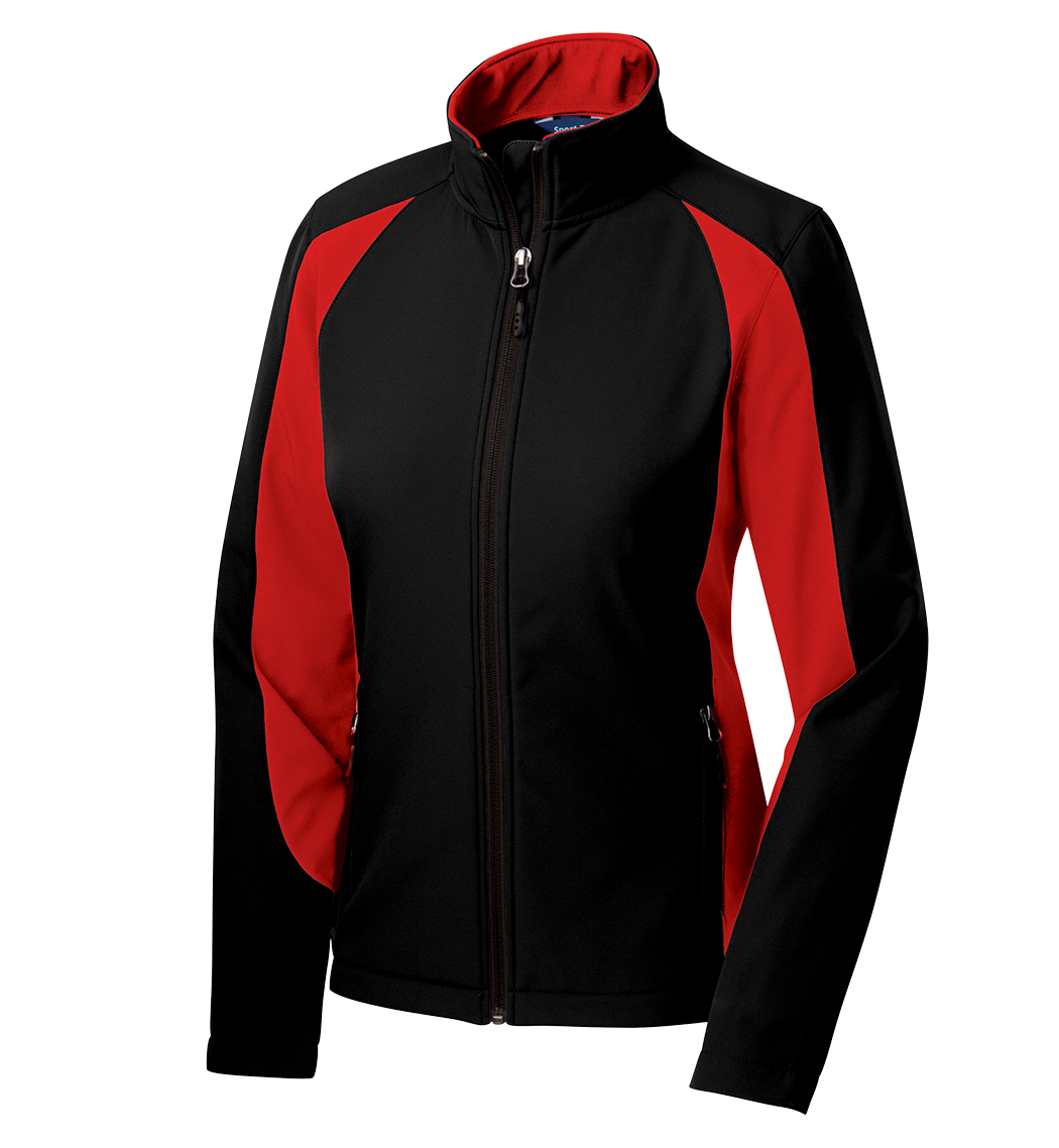 SPORT-TEK Custom Ladies Colorblock Soft Shell Jacket