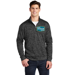 SPORT-TEK Custom Men's PosiCharge Electric Heather Fleece 1/4-Zip Pullover