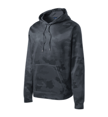 SPORT-TEK Custom Men's Sport-Wick CamoHex Fleece Hooded Pullover