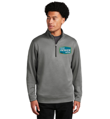 SPORT-TEK Custom Men's PosiCharge Sport-Wick Heather Fleece 1/4-Zip Pullover