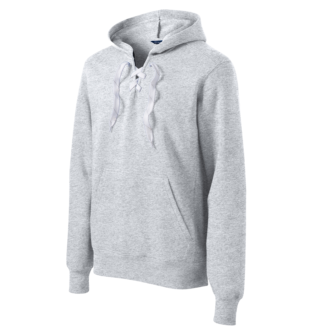 SPORT-TEK Custom Men's Lace Up Pullover Hooded Sweatshirt