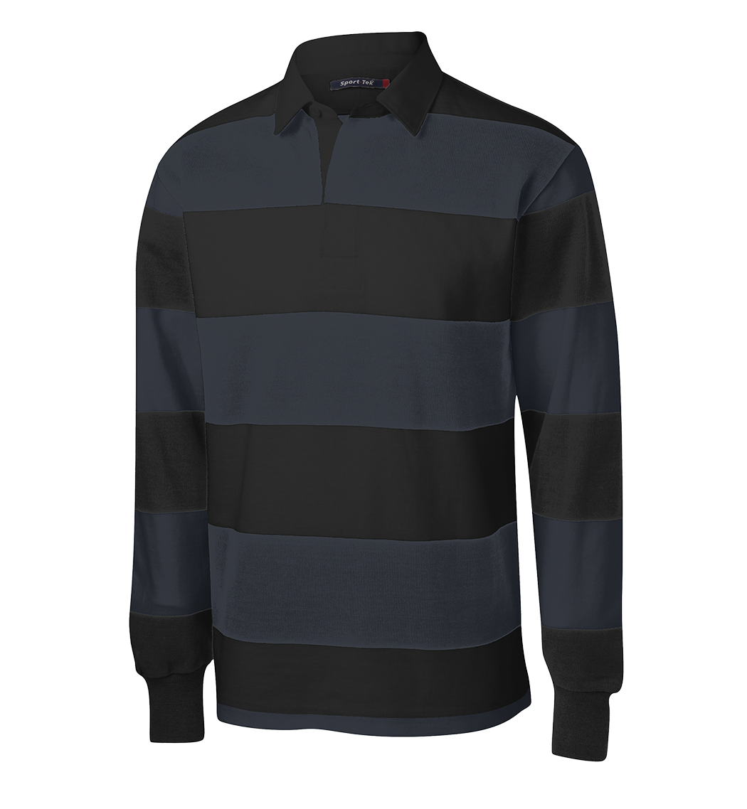 SPORT-TEK Custom Men's Classic Long Sleeve Rugby Polo