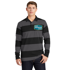 SPORT-TEK Custom Men's Classic Long Sleeve Rugby Polo