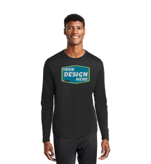 SPORT-TEK Custom Men's PosiCharge RacerMesh Long Sleeve Tee