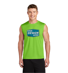 SPORT-TEK Custom Men's Sleeveless PosiCharge Competitor Tee