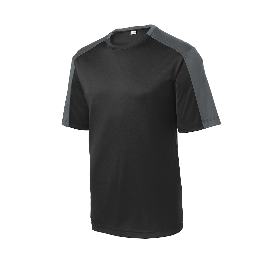 SPORT-TEK Custom Men's PosiCharge Competitor Sleeve-Blocked Tee