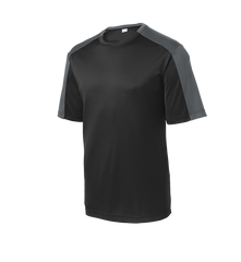 SPORT-TEK Custom Men's PosiCharge Competitor Sleeve-Blocked Tee