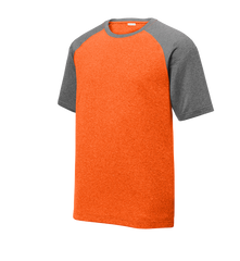 SPORT-TEK Custom Men's  Heather-On-Heather Contender  Tee