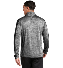 SPORT-TEK Custom Men's PosiCharge Electric Heather Colorblock 1/4-Zip Pullover