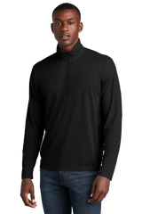 SPORT-TEK Custom Men's  PosiCharge  Tri-Blend Wicking 1/4-Zip Pullover