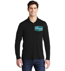 SPORT-TEK Custom Men's   Posi-UV  Pro Long Sleeve Polo