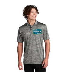 SPORT-TEK Custom Men's  PosiCharge  Electric Heather Polo