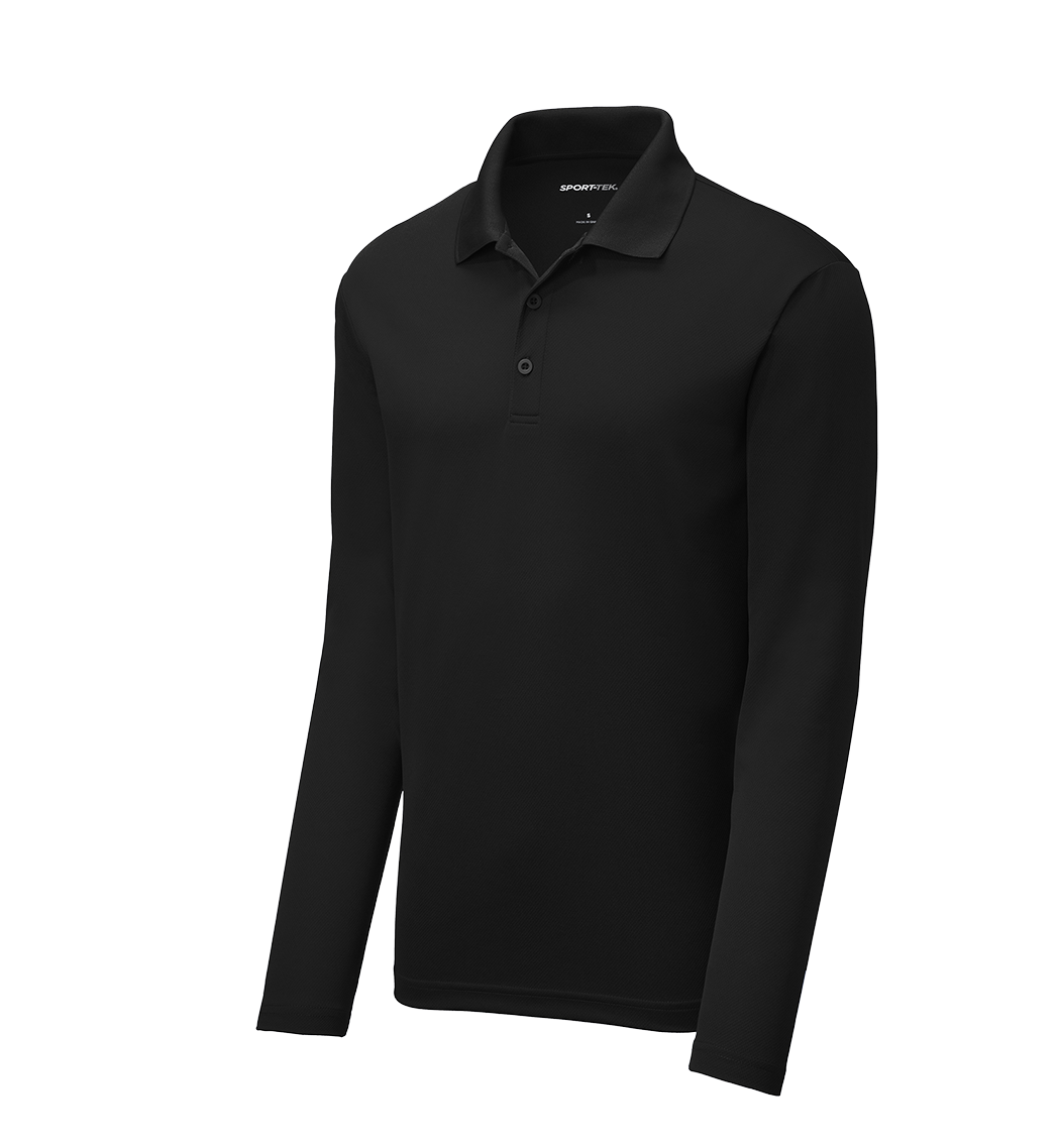 SPORT-TEK Custom Men's  PosiCharge  RacerMesh  Long Sleeve Polo