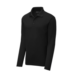 SPORT-TEK Custom Men's  PosiCharge  RacerMesh  Long Sleeve Polo