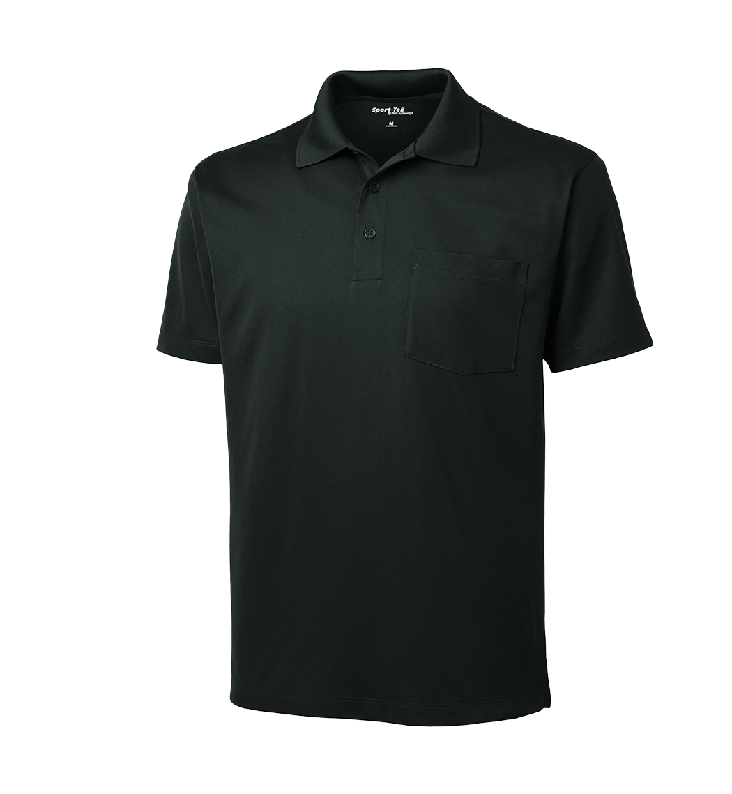 SPORT-TEK Custom Men's Micropique Sport-Wick Pocket Polo