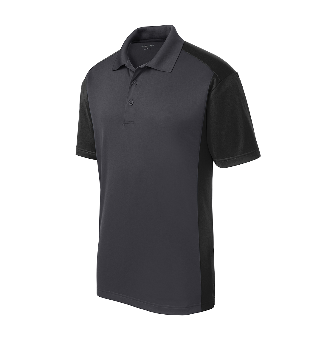 SPORT-TEK Custom Men's Colorblock Micropique Sport-Wick Polo