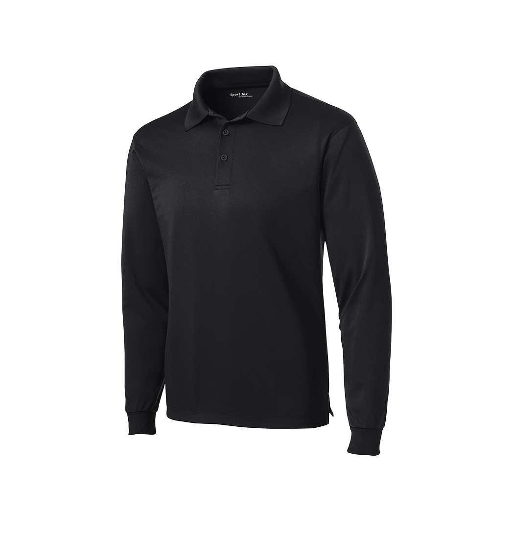 SPORT-TEK Custom Men's Long Sleeve Micropique Sport-Wick Polo