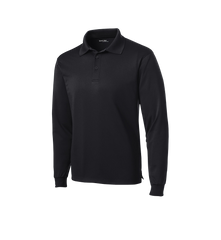 SPORT-TEK Custom Men's Long Sleeve Micropique Sport-Wick Polo