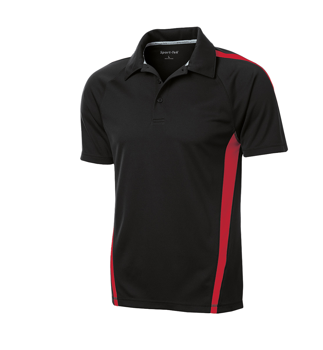 SPORT-TEK Custom Men's PosiCharge Micro-Mesh Colorblock Polo