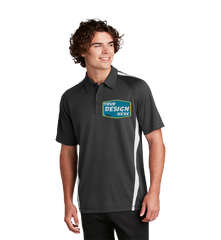 SPORT-TEK Custom Men's PosiCharge Micro-Mesh Colorblock Polo