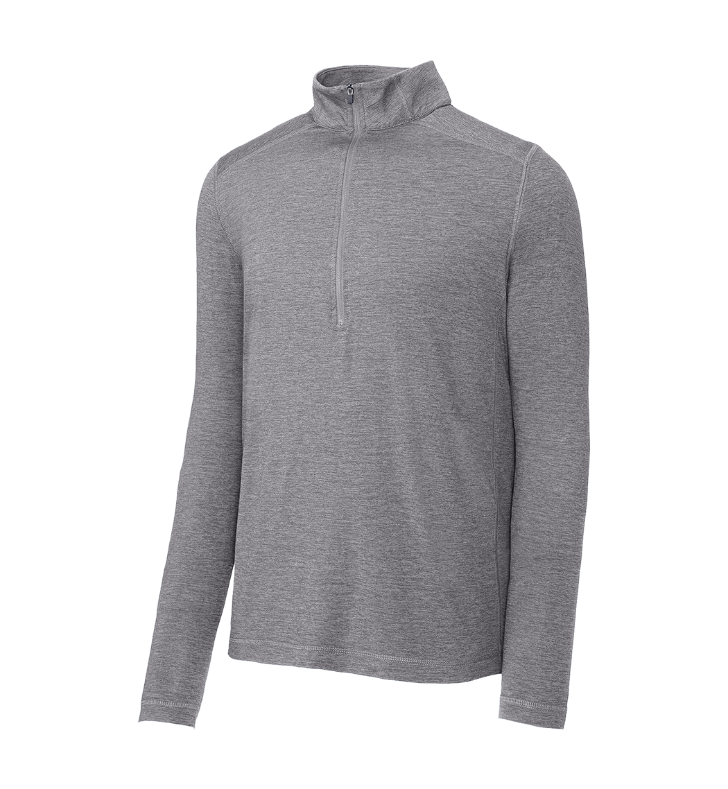 SPORT-TEK Custom Men's  Exchange 1.5 Long Sleeve 1/2-Zip