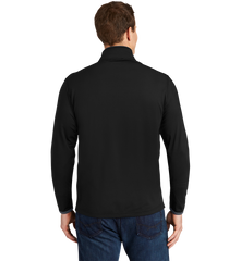 SPORT-TEK Custom Men's Sport-Wick Stretch Contrast Full-Zip Jacket