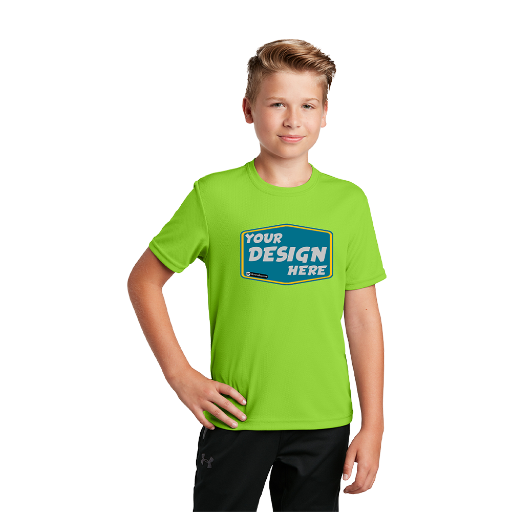 SPORT-TEK Custom Unisex Youth PosiCharge RacerMesh Tee