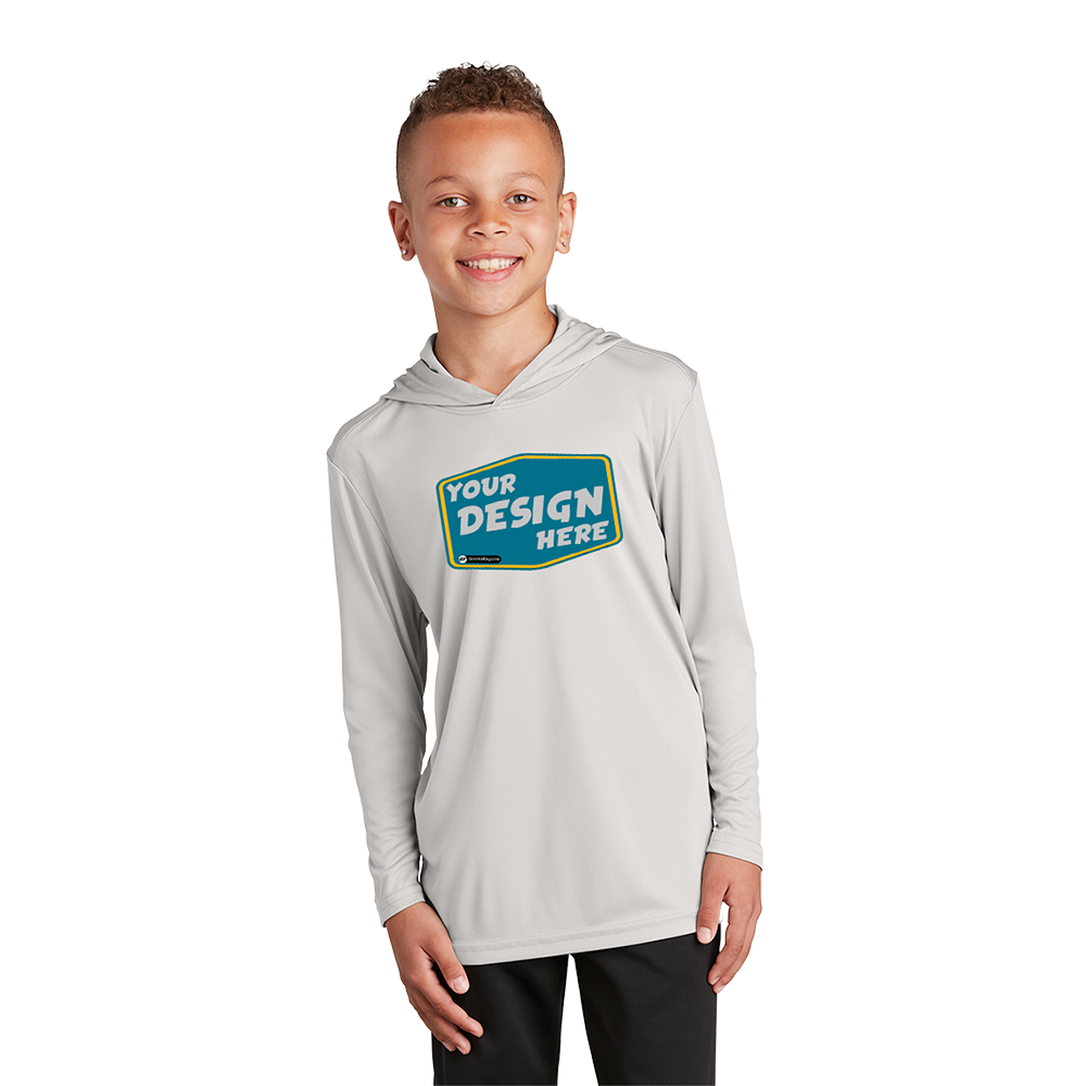 SPORT-TEK Custom Unisex  Youth PosiCharge  Competitor  Hooded Pullover