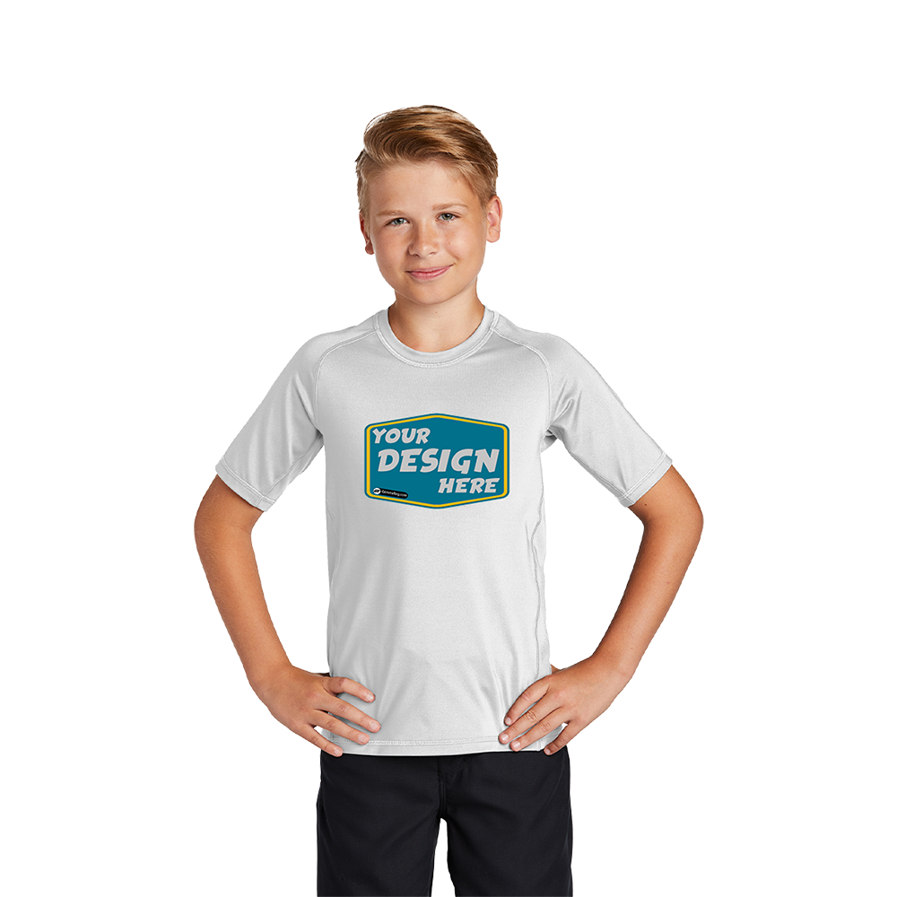 SPORT-TEK Custom Unisex  Youth Rashguard Tee