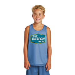 SPORT-TEK Custom Unisex Youth PosiCharge Classic Mesh Reversible Tank