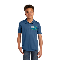 SPORT-TEK Custom Unisex Youth PosiCharge RacerMesh Polo