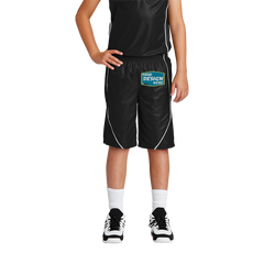 SPORT-TEK Custom Unisex Youth PosiCharge Mesh Reversible Spliced Short