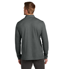 TRAVISMATHEW Custom Men's Oceanside Heather Long Sleeve Polo