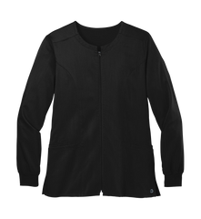 WINK Custom Women's Premiere Flex Full-Zip Scrub Jacket