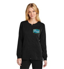 WINK Custom Women's Premiere Flex Full-Zip Scrub Jacket