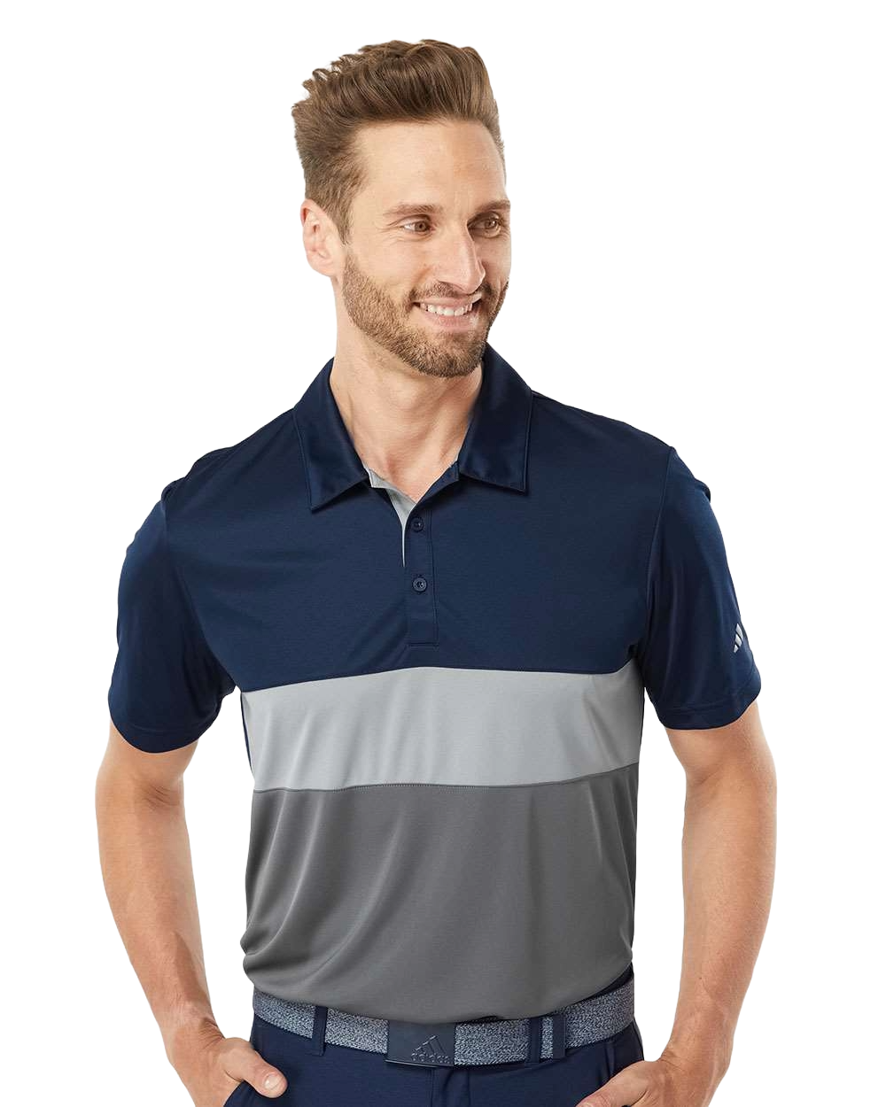 ADIDAS Custom Men's Merch Block Polo