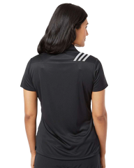 ADIDAS Custom Women's 3-Stripes Shoulder Polo