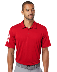 ADIDAS Custom Men's Floating 3-Stripes Polo