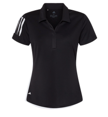 ADIDAS Custom Women's Floating 3-Stripes Polo