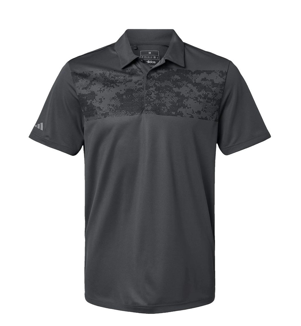 ADIDAS Custom Men's Camo Chest Print Polo