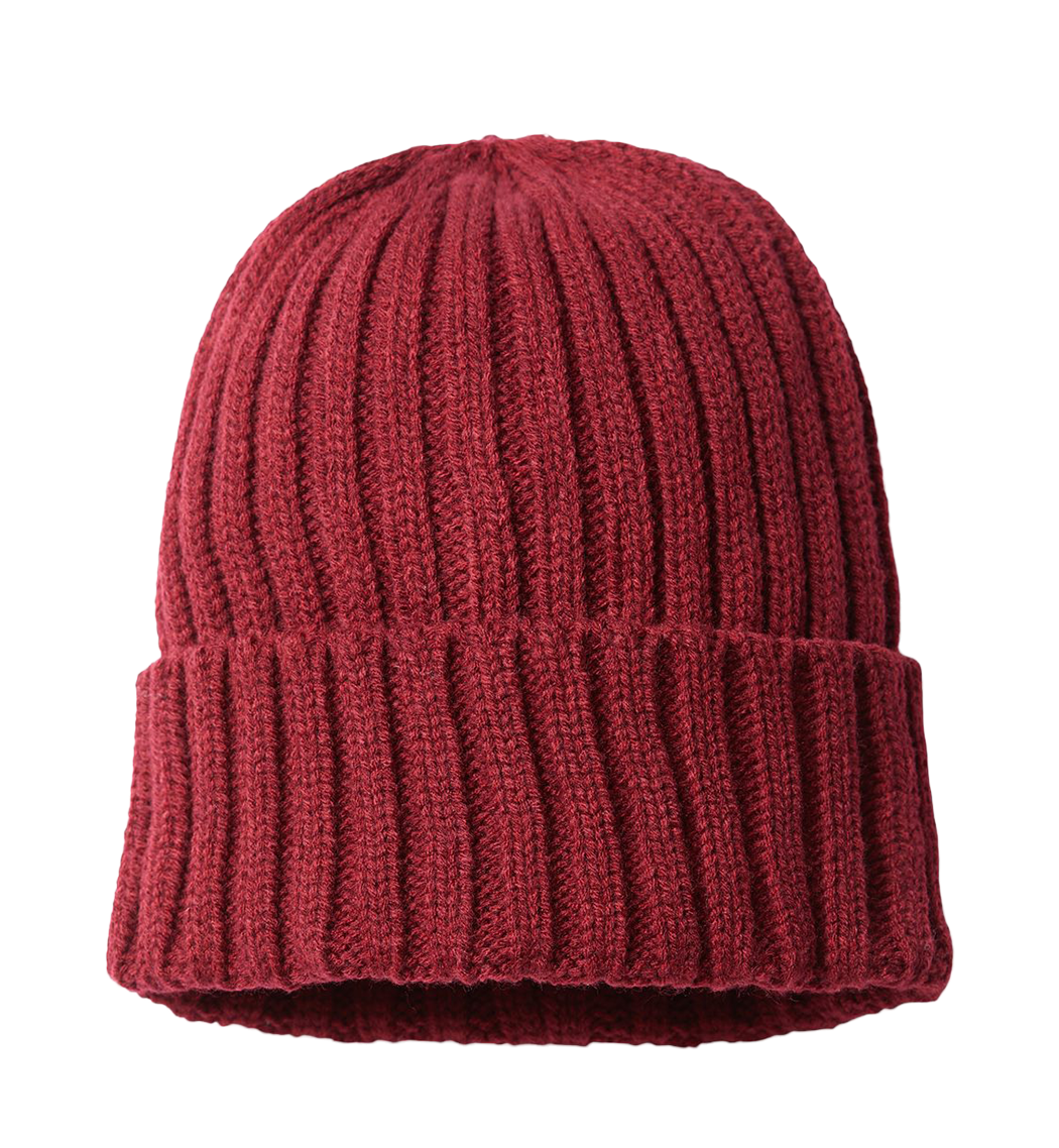 ATLANTIS HEADWEAR Custom Sustainable Cable Knit Cuffed Beanie