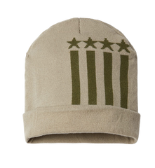 CAP AMERICA Custom Unisex USA-Made Patriotic Cuffed Beanie