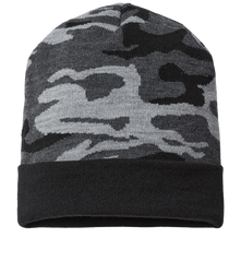 CAP AMERICA Custom Unisex USA-Made Camo Cuffed Beanie