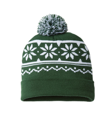 CAP AMERICA Custom Unisex USA-Made Snowflake Beanie