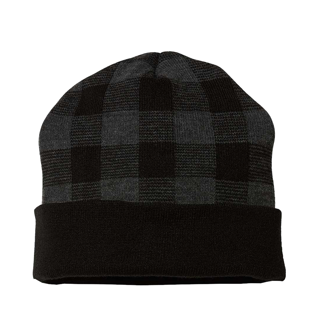 CAP AMERICA Custom Unisex USA-Made Plaid Beanie