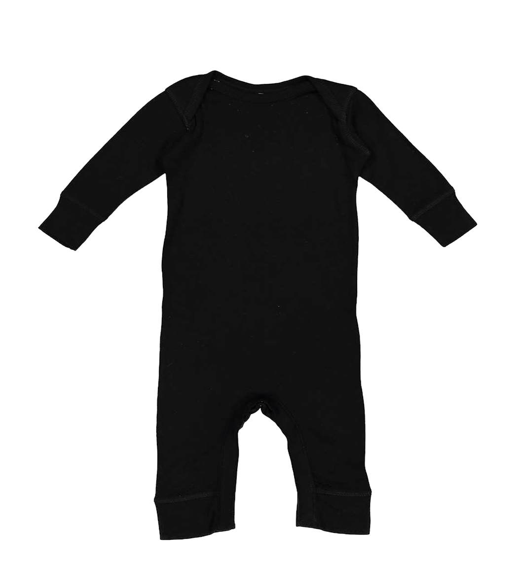 RABBIT SKINS Custom Infant Long Legged Baby Rib Bodysuit