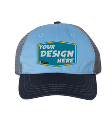 RICHARDSON Custom Unisex Garment-Washed Trucker Cap